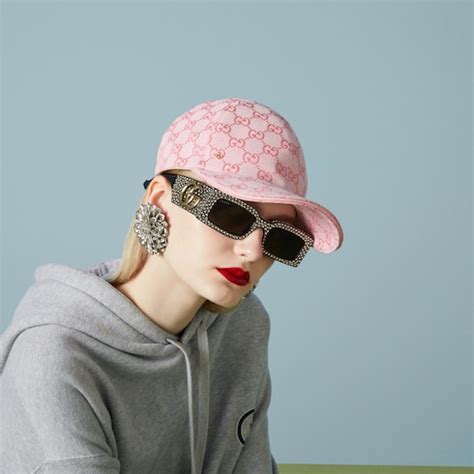 casquette gucci fraise rose|casquette gucci homme luxe.